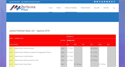 Desktop Screenshot of performaplustraining.com